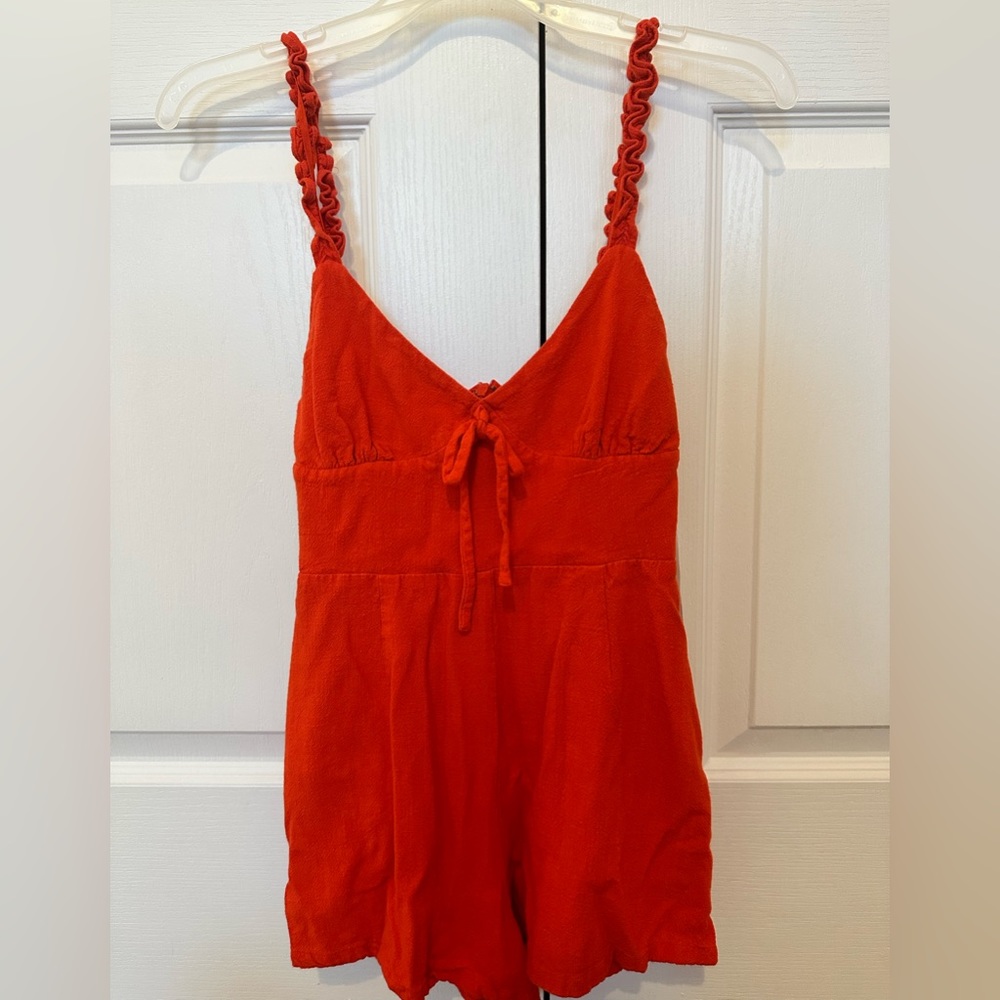 Orange Romper, S